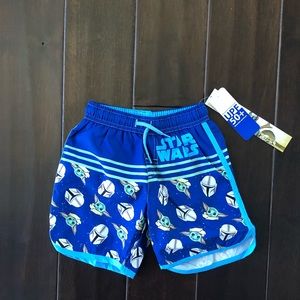 Disney Star Wars bathing suit swim trunks